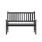 Merrick Lane Andover Indoor/Outdoor Patio Bench/Dual-Person Loveseat with Slatted Acacia Wood Design for Use in Sunroom, Backyard, Porch, or Garden
